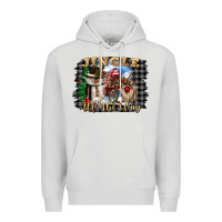 Dove Grey jingle all the way Premium Hoodie - CowGirlArtShop