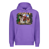 Purple jingle all the way Premium Hoodie - CowGirlArtShop