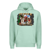 Seafoam jingle all the way Premium Hoodie - CowGirlArtShop