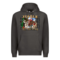 Smoke jingle all the way Premium Hoodie - CowGirlArtShop