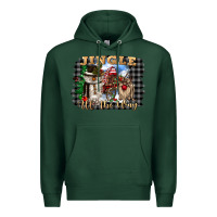 Sports Green jingle all the way Premium Hoodie - CowGirlArtShop