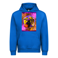 Cobalt witchy cat Urban Hoodie - BundleAndBundleShop