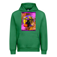Emerald witchy cat Urban Hoodie - BundleAndBundleShop