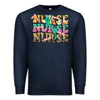 Navy Nurse Nurse Nurse Premium Sweatshirt - CowGirlArtShop