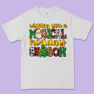Wishing You A Magical Season Premium Tee Designed By Adodesignshop