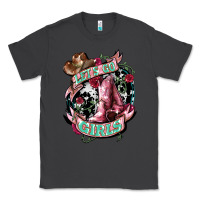 Smoke lets go girls cowboy boots cowgirl Classic Tee - NancyCooperArtShop