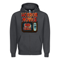 Smoke Horror Movies and Chill Zipper Hoodie - texasbilliewilder