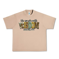 Burro she speaks with wisdom proverbs 31 26 Urban Heavy Tee - NancyCooperArtShop