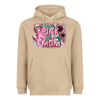 Mushroom i wear pink for my mom Heavyweight Hoodie - CowGirlArtShop