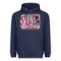 Navy i wear pink for my mom Heavyweight Hoodie - CowGirlArtShop
