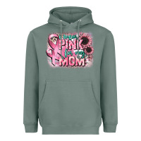 Sage i wear pink for my mom Heavyweight Hoodie - CowGirlArtShop