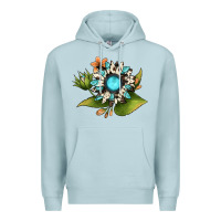 Blue Mist gemstone sunflower Premium Hoodie - JahusDesignShop