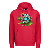 Cardinal gemstone sunflower Premium Hoodie - JahusDesignShop