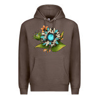 Coffee gemstone sunflower Premium Hoodie - JahusDesignShop