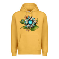 Mustard gemstone sunflower Premium Hoodie - JahusDesignShop