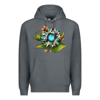 Rock gemstone sunflower Premium Hoodie - JahusDesignShop
