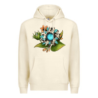 Sandshell gemstone sunflower Premium Hoodie - JahusDesignShop