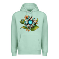 Seafoam gemstone sunflower Premium Hoodie - JahusDesignShop
