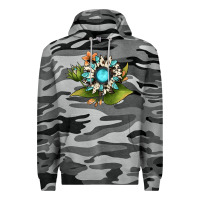 Slate Camo gemstone sunflower Premium Hoodie - JahusDesignShop