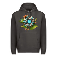 Smoke gemstone sunflower Premium Hoodie - JahusDesignShop
