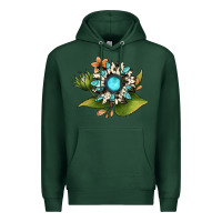 Sports Green gemstone sunflower Premium Hoodie - JahusDesignShop
