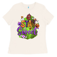 Bone stay sweet halloween Ladies Tee - BundleAndBundleShop
