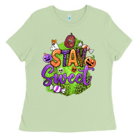 Matcha stay sweet halloween Ladies Tee - BundleAndBundleShop