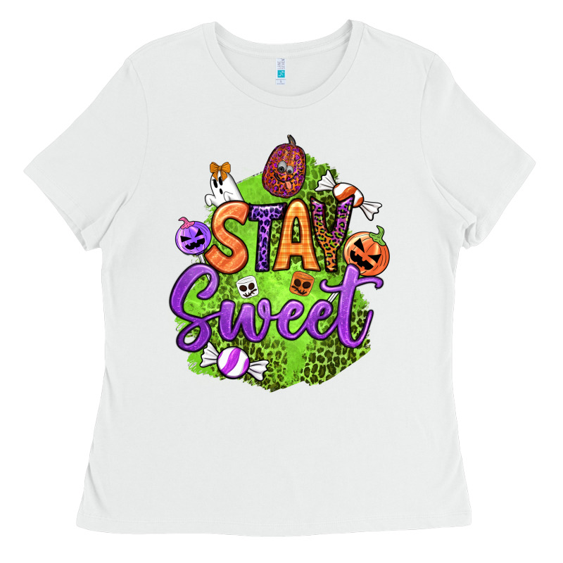 Stay Sweet Halloween Ladies Tee by BundleAndBundleShop | Teevron