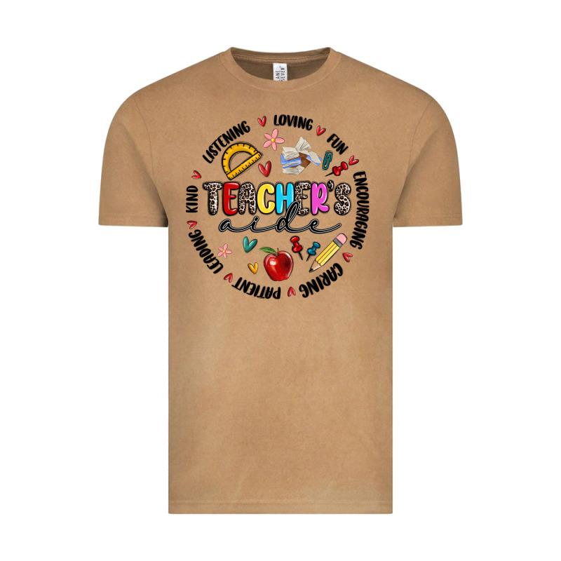 Teachers Aide Vintage Tee by MaliasSmallBusiness | Teevron
