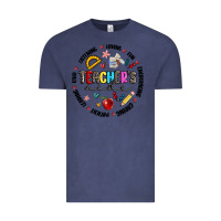 Vintage Denim teachers aide Vintage Tee - MaliasSmallBusiness