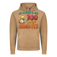 Vintage Camel my students 100 days brighter Vintage Hoodie - MaliasSmallBusiness
