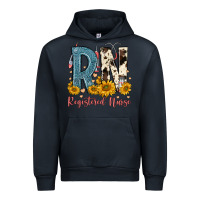 Navy rn registered nurse Urban Hoodie - FaDigitalArtStudio
