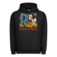 Pigment Black rn registered nurse Urban Hoodie - FaDigitalArtStudio