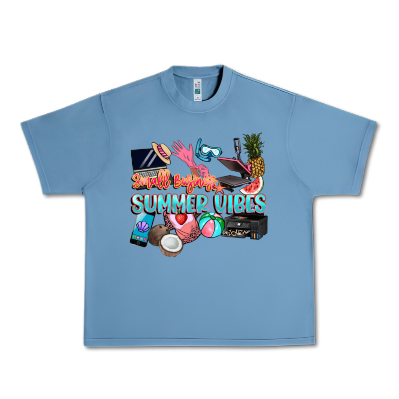 Small Businesses Summer Vibe Urban Heavy Tee by NancyCooperArtShop | Teevron