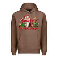 Chestnut santas favorite baseball player Premium Hoodie - CowGirlArtShop