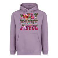Lavender jolly happy joyful pink christmas Heavyweight Hoodie - CowGirlArtShop
