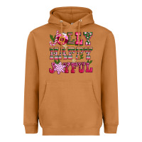Meerkat jolly happy joyful pink christmas Heavyweight Hoodie - CowGirlArtShop