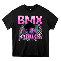Black bmx princess Heavy Core Tee - AdoDesignShop