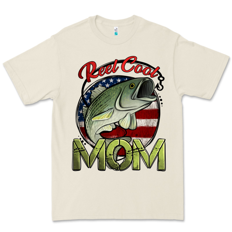 Reel Cool Mom Fishing Premium Tee by Jasminsmagicworld | Teevron