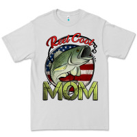 Dove Grey reel cool mom fishing Premium Tee - Jasminsmagicworld