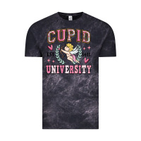 Cloud Black cupid university Vintage Tee - MaliasSmallBusiness