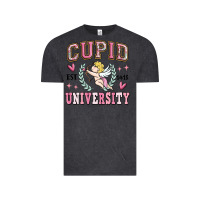 Vintage Black cupid university Vintage Tee - MaliasSmallBusiness