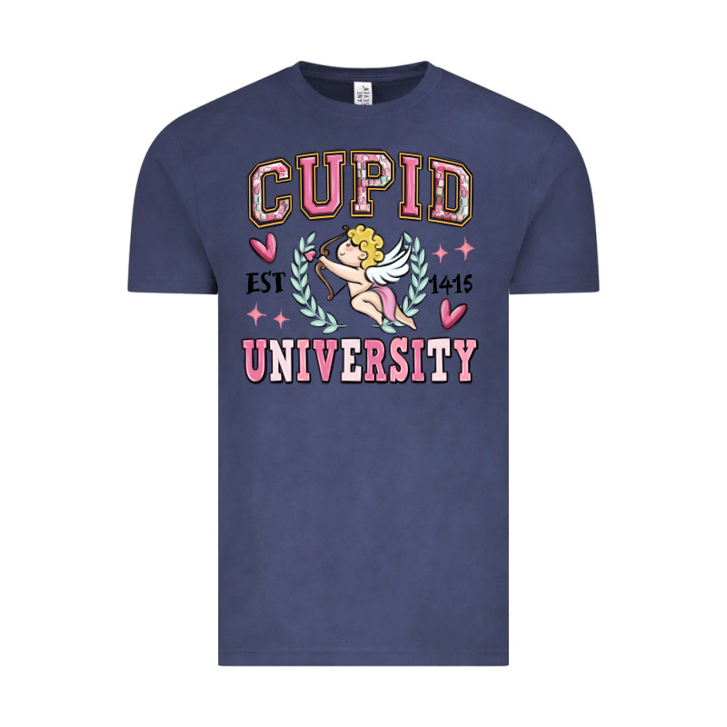 Cupid University Vintage Tee by MaliasSmallBusiness | Teevron