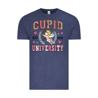 Vintage Denim cupid university Vintage Tee - MaliasSmallBusiness