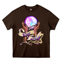 Chocolate Brown stay witchy Heavy Core Tee - BundleAndBundleShop
