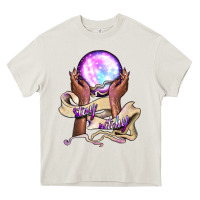 Cream stay witchy Heavy Core Tee - BundleAndBundleShop