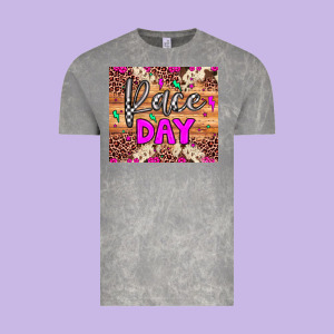 Race Day Vintage Tee Designed By Jahusdesignshop