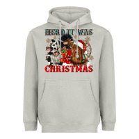 Moon Dust herd it was christmas Heavyweight Hoodie - CowGirlArtShop