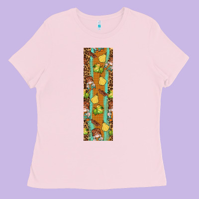 Pumpkin Fall Ladies Tee Designed By Bundleandbundleshop