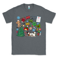 Charcoal Heather nurse christmas Classic Tee - MaliasSmallBusiness